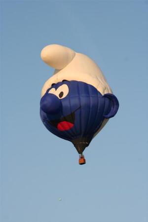 Breda Ballon Fiesta 2007 - Special shape smurf