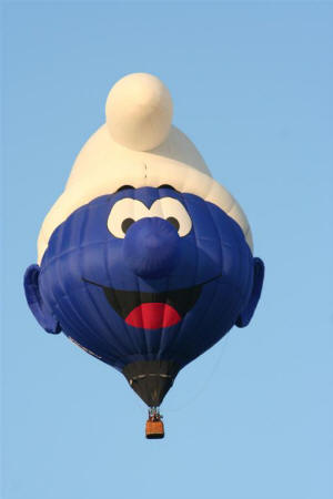 Breda Ballon Fiesta 2007 - Special shape smurf