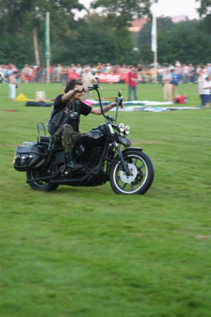 Breda Ballon Fiesta 2007 - harley davidson demo